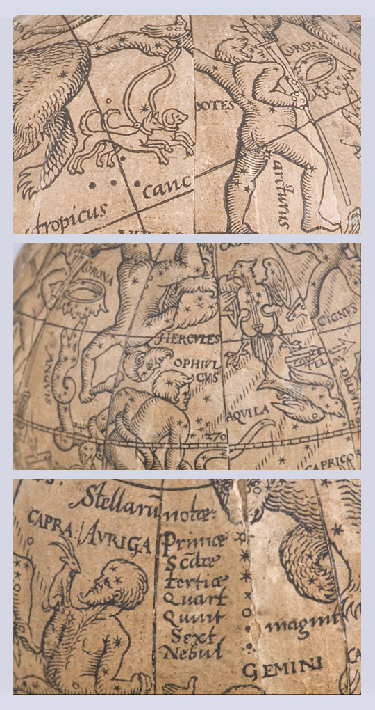 Details of Celestial Globe