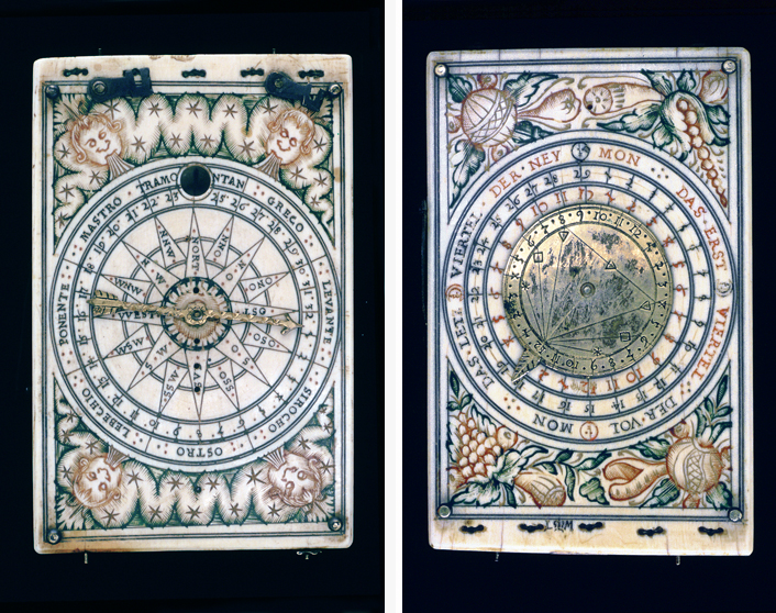 Diptych Sundial Details