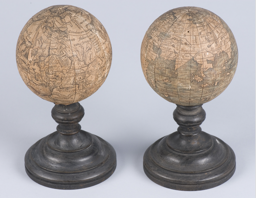 Pair of DeMongenet Globes