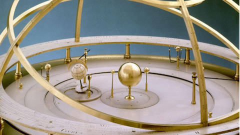 Shiny scientific equipment.