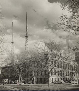 Cruft Laboratory in the 1940s