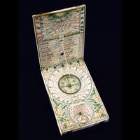 Ivory Diptych Sundials