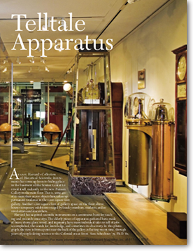 Telltale Apparatus, Harvard Magazine