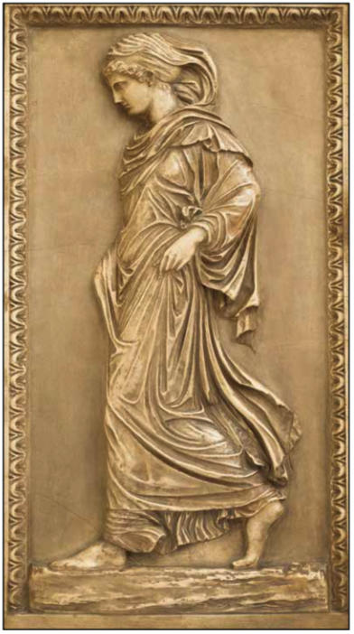 Bas Relief of Gradiva