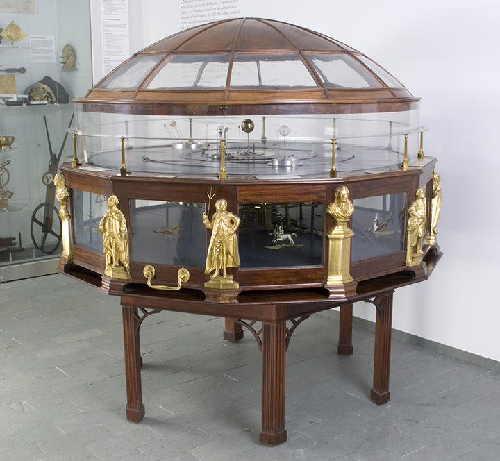 Pope Orrery in the Putnam Gallery