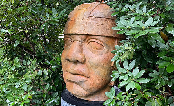 olmec head