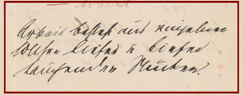 A subsection of Freud's notes, translated as 'Work consists of a number of such stages at deeper and deeper levels.'